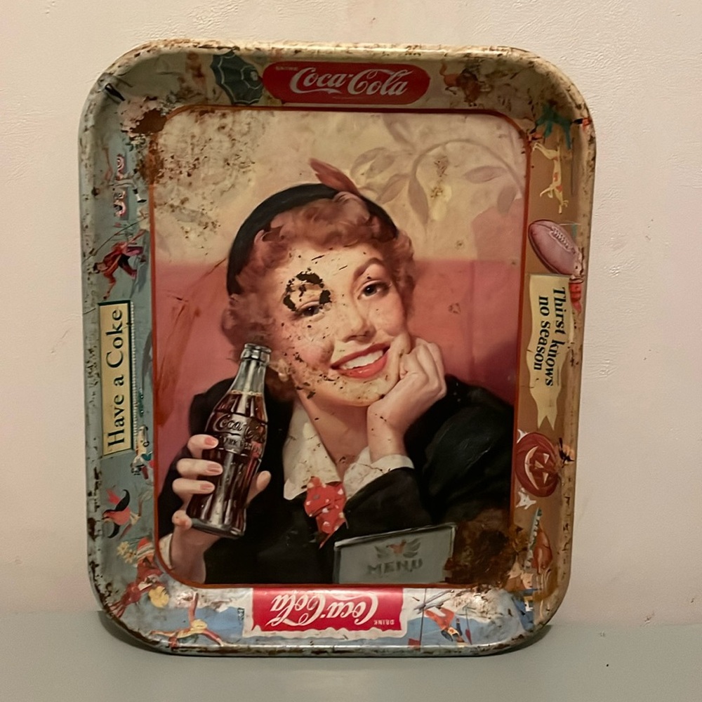 Coca Cola Vintage Tray